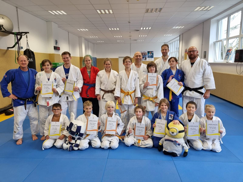 Judo-Graduierungslehrgang in Bad Aibling