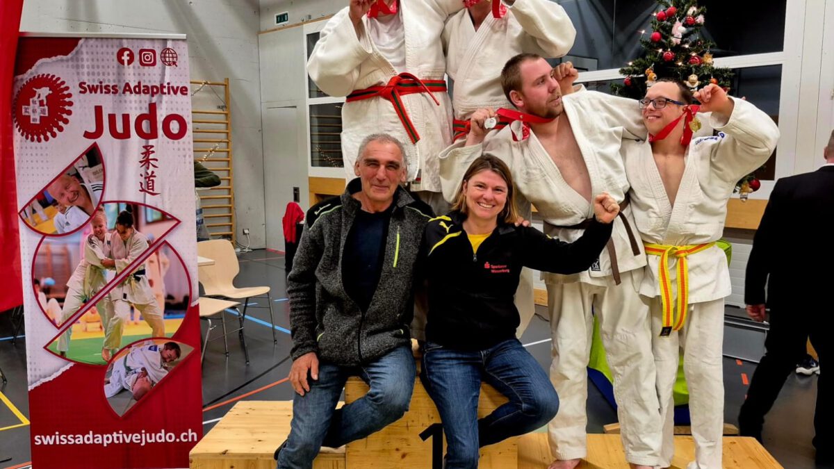 Erfolge in der Schweiz: Die Rotter ID-Judokas mit Coaches